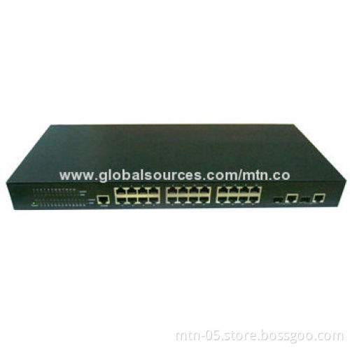 10/100Mbps Management Switch, OEM Orders Welcomed